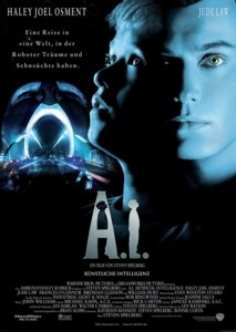 Filmplakat: A.I.- Künstliche Intelligenz