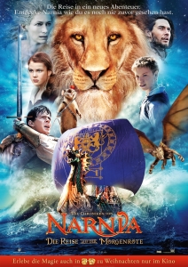 Filmplakat: Die Chroniken von Narnia: Die Reise auf der Morgenröte