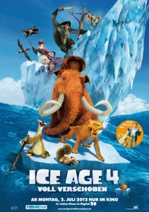 Filmplakat: Ice Age 4 - Voll verschoben