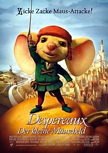 Filmplakat: Despereaux - Der kleine Mäuseheld