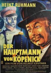Filmplakat: Der Hauptmann von Köpenick