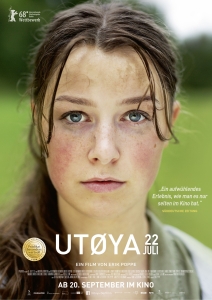 Filmplakat: Utøya 22.Juli