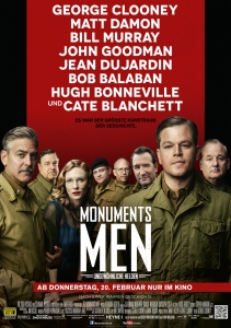 Filmplakat: Monuments Men - Ungewöhnliche Helden
