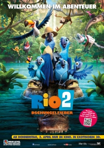 Filmplakat: Rio 2 - Dschungelfieber