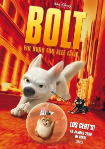 Filmplakat: Bolt - Ein Hund für alle Fälle
