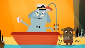 Filmplakat: In meiner Badewanne bin ich Kapitän
