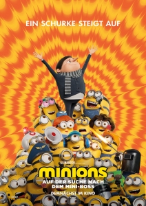 Filmplakat: Minions - Auf der Suche nach dem Mini-Boss