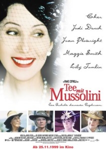 Filmplakat: Tee mit Mussolini
