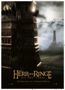 Filmplakat: Der Herr der Ringe - Die zwei Türme