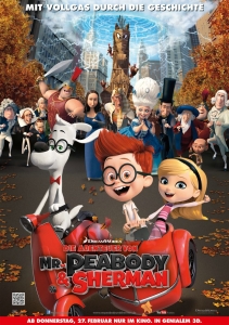 Filmplakat: Die Abenteuer von Mr. Peabody & Sherman