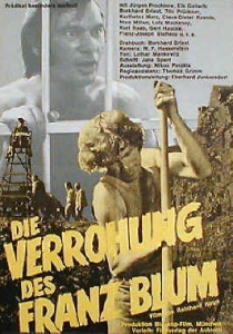 Filmplakat: Die Verrohung des Franz Blum