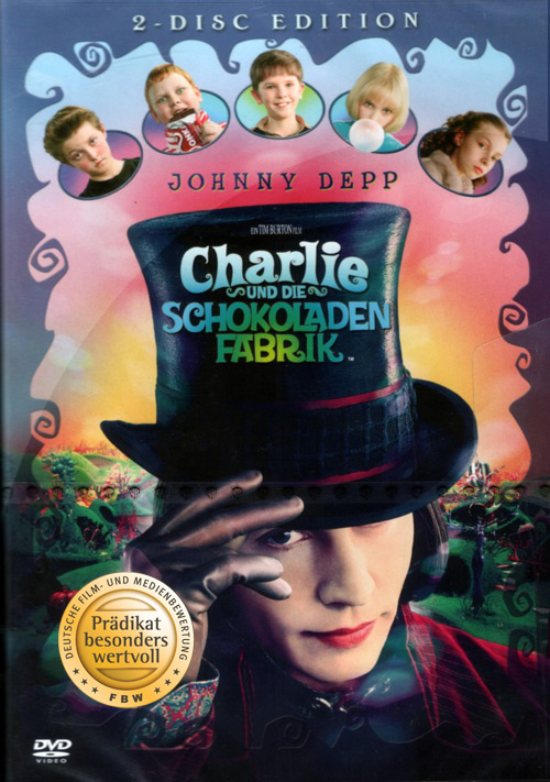 DVD Charlie und die Schokoladenfabrik